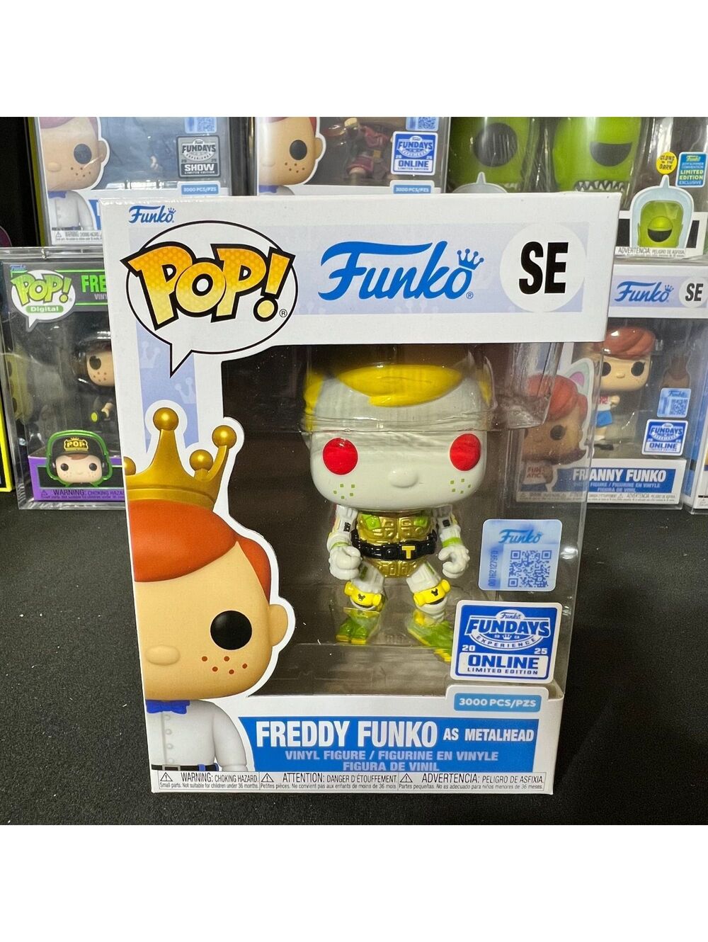 Funko Pop Freddy Funko as Metalhead TMNT Fundays 2023 Limited Edition 3000 PCS